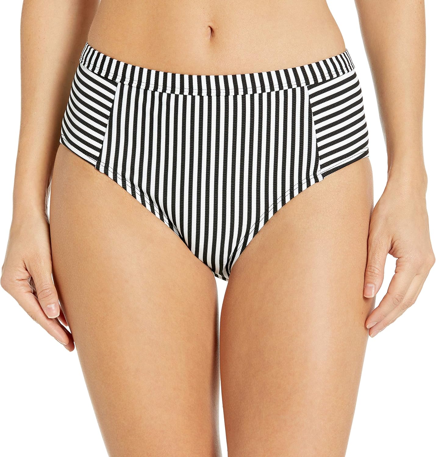 Splendid Women's High Waist Swimsuit Bikini Bottom