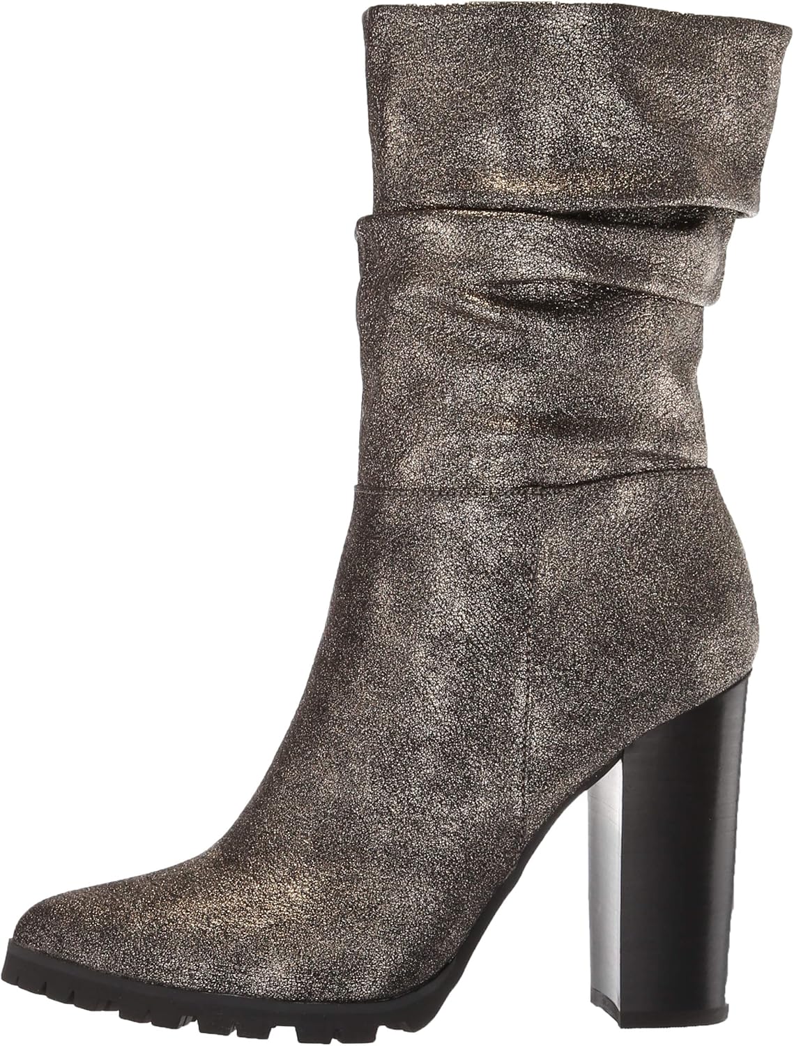 Katy Perry Women's The Raina Mid Calf Boot 5 Gunmetal