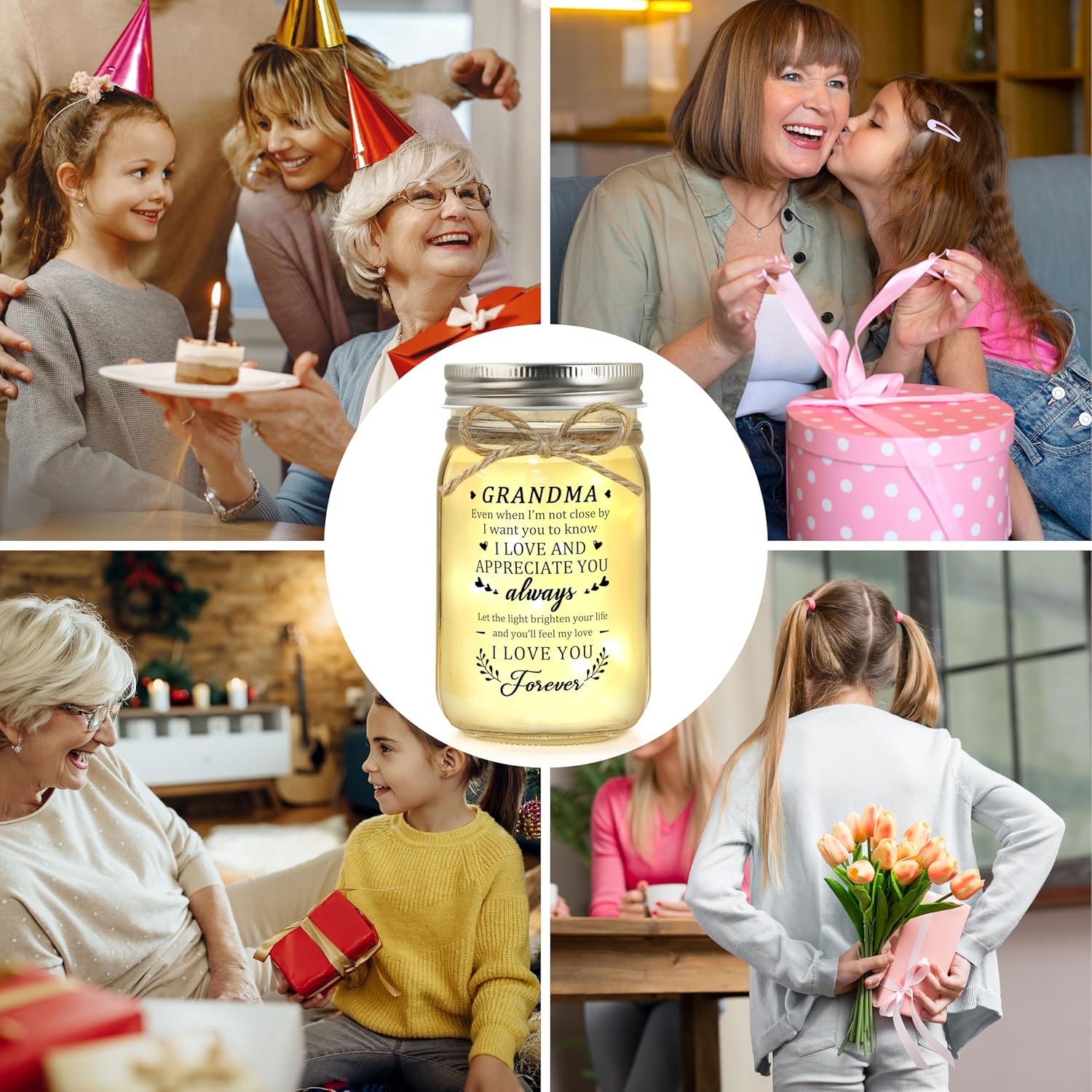 Grandma Gifts, Grandma Birthday Gifts, Christmas Thanksgiving Mothers Day Birthday Gift for Grandmother - Image 6