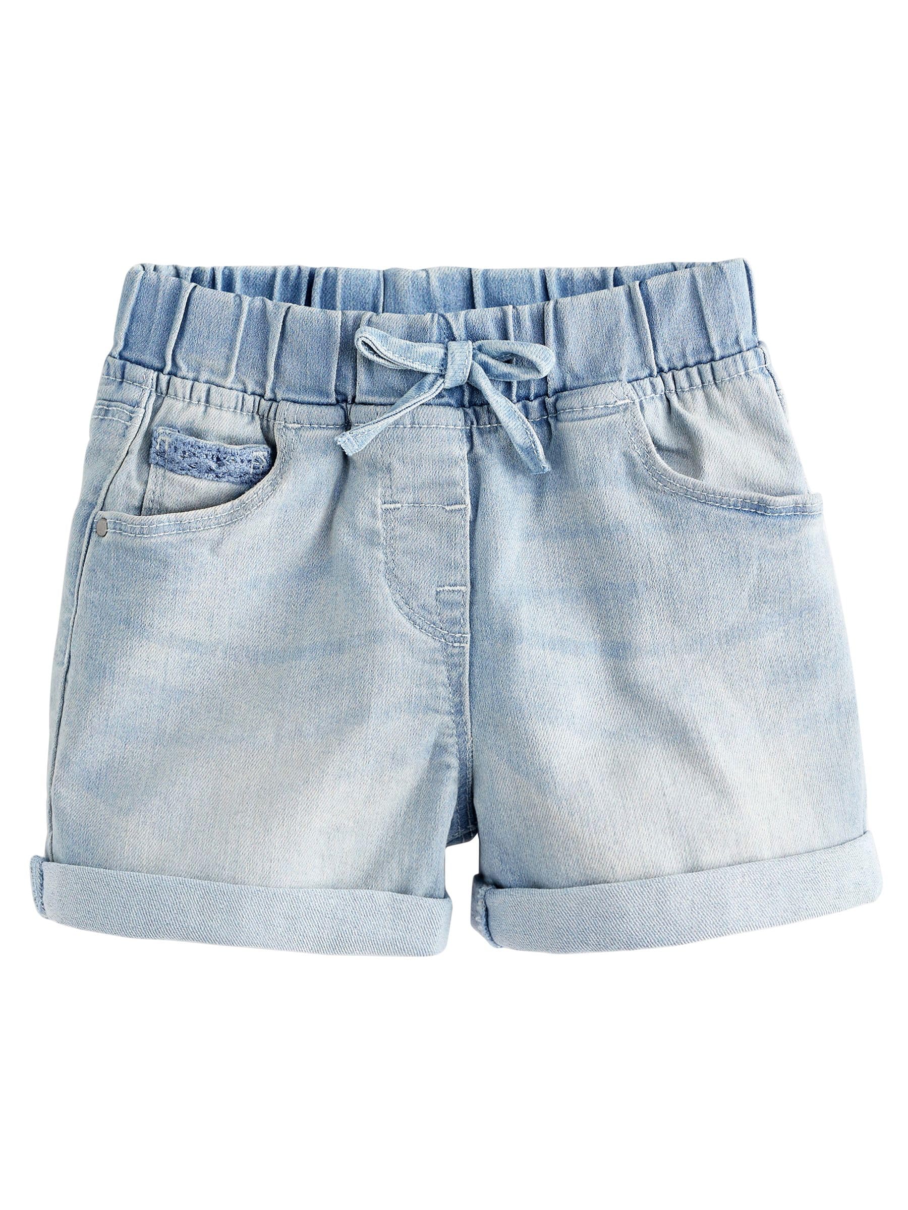 NEXT Fille Short avec Taille élastique, Lot de 2