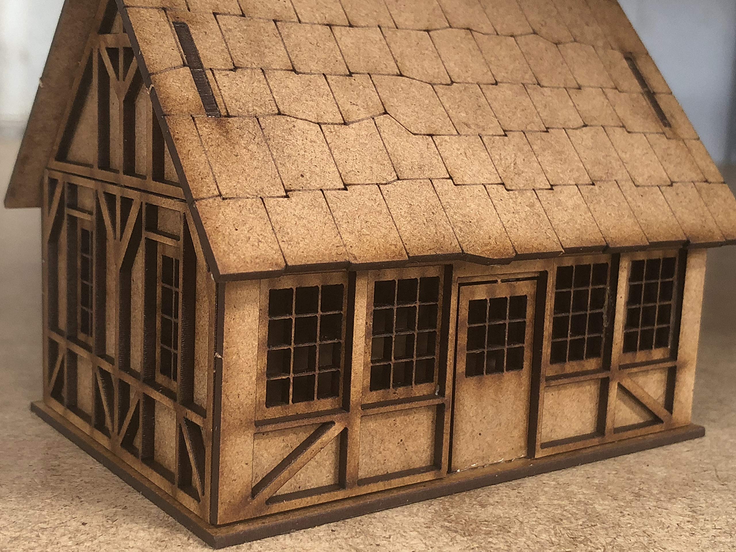 28mm Fantasy Tudor Style Small House T4A