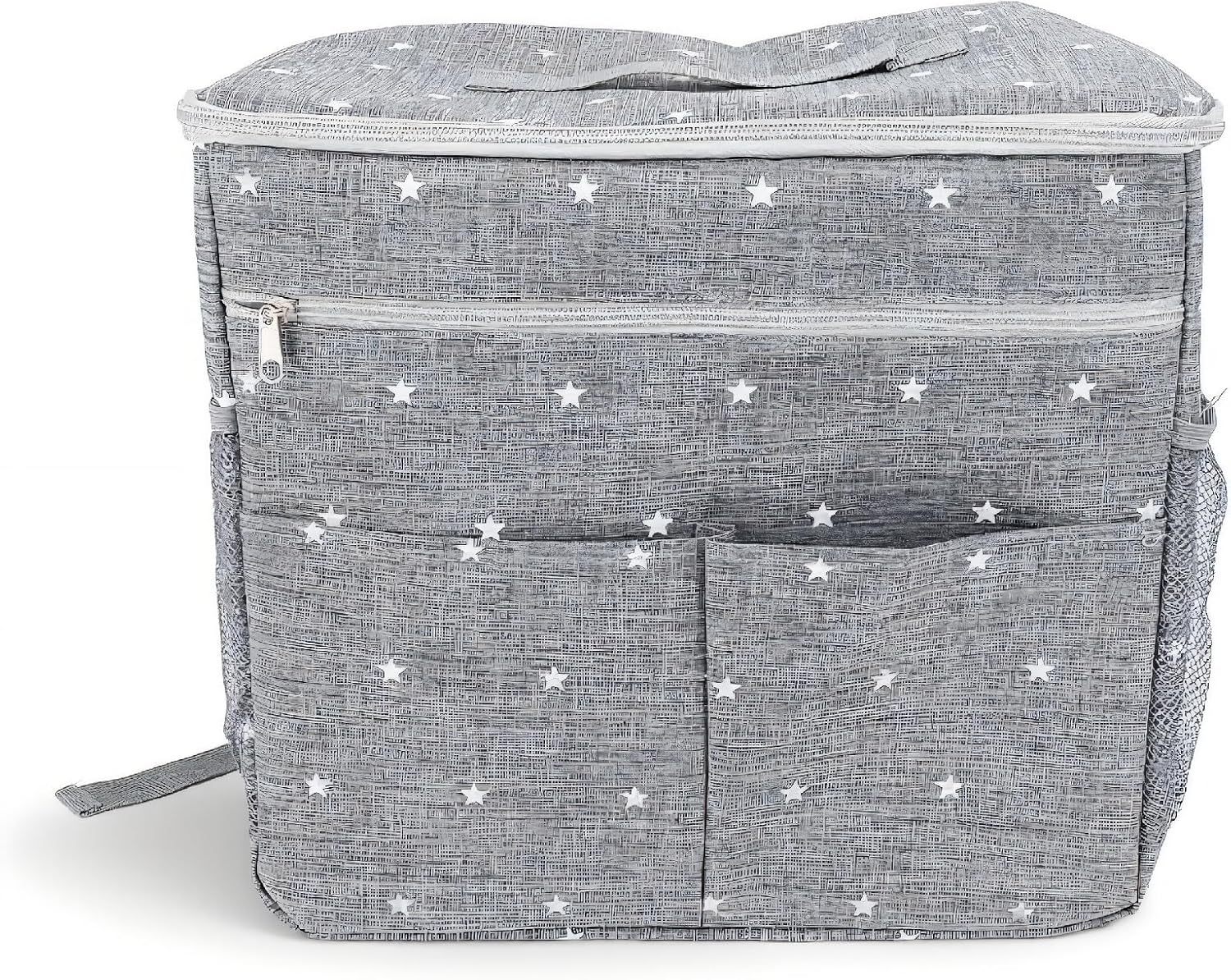 Baby Stroller Bag, Multifunctional Diaper Organizer Backpack with Shoulder Strap, Large Capacity Stroller Caddy, Water and Stylish for Outdoor