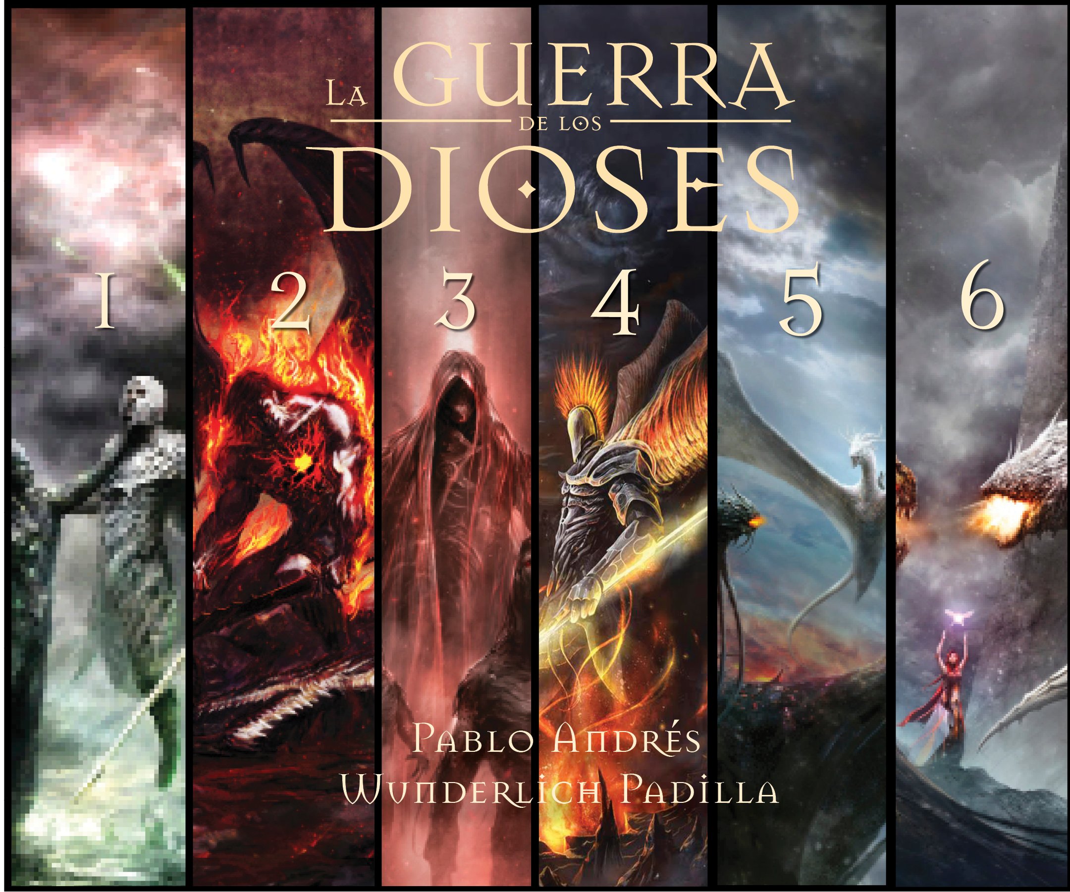 La Guerra de los Dioses (Libros 1-6 Serie Completa) (Spanish Edition)