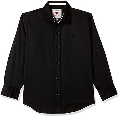 Gini & Jony Boys Starred Regular Fit Shirt