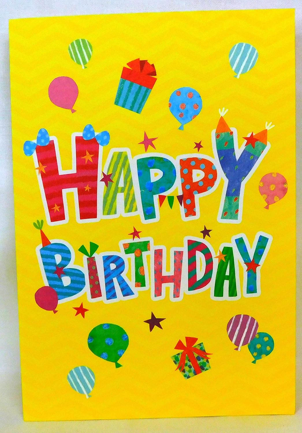 Amazon 誕生日カード 風船とhappy Birthday ポップアップカード 77 5 グリーティングカード 文房具 オフィス用品