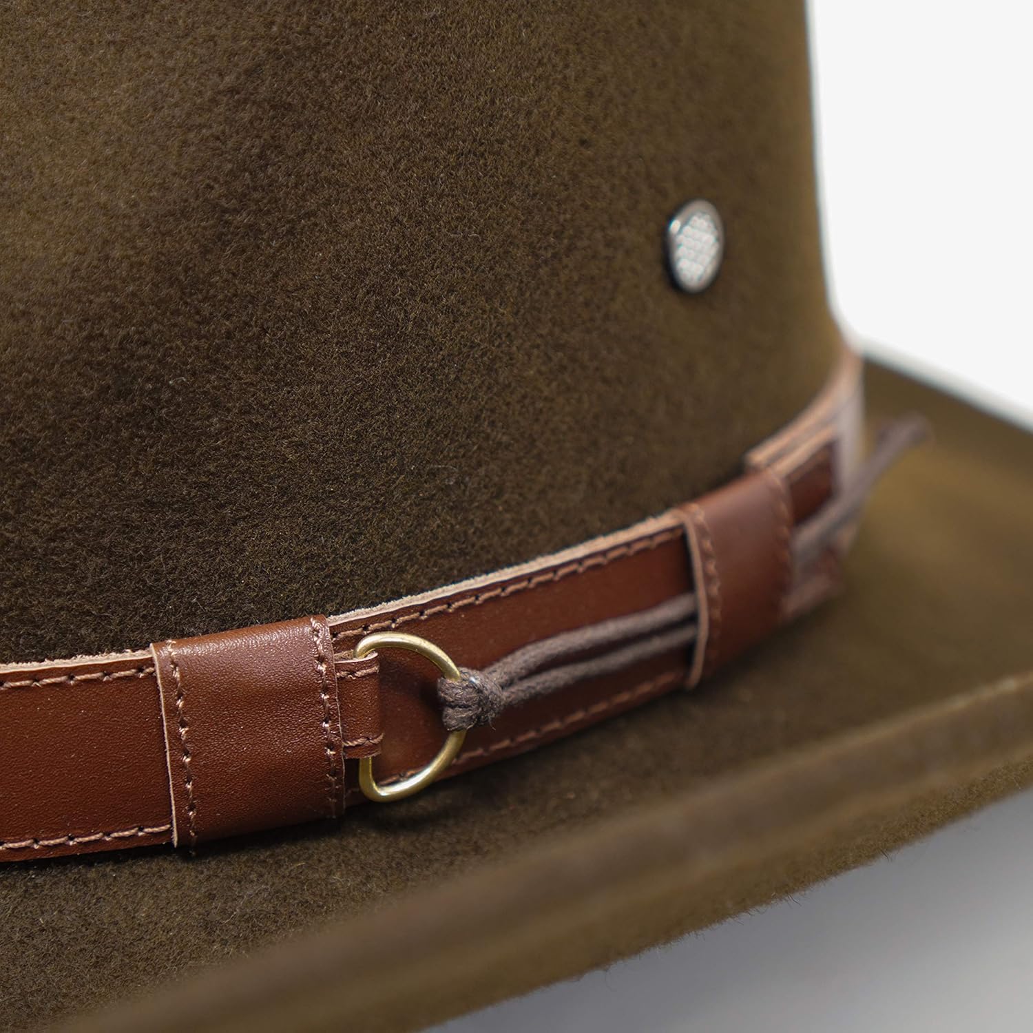 Borges & Scott Forester – Western Style Wool Felt Hat - Water Resistant – Wired Mouldable Brim - Image 2