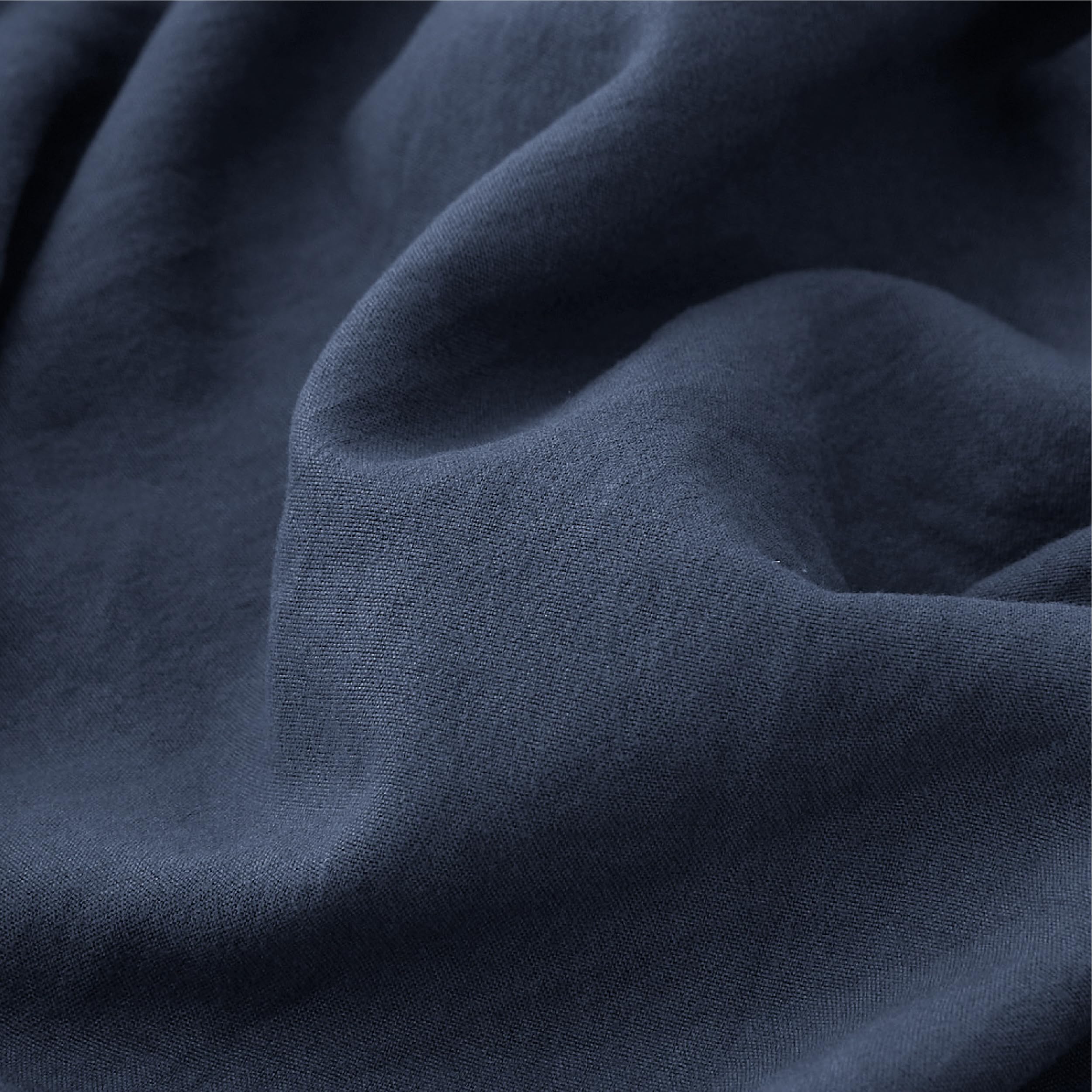 BEDSURE Pościel 240 x 220 cm, 3-częściowa, granatowa – miękka pościel z poliestru Öko-Tex z mikrofibry, 1 poszwa na kołdrę 240 x 220 cm z zamkiem błyskawicznym i 2 poszewki na poduszkę 65 x 65 cm