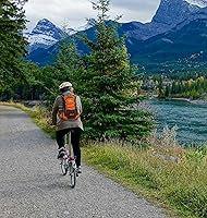 Vista 5 de Hydration Pack Backpack with 3L Water Bladder for Men & Women, Hiking Daypack with Thermal Insulation Running, Cycling, Camping, Skiing, Outdoor