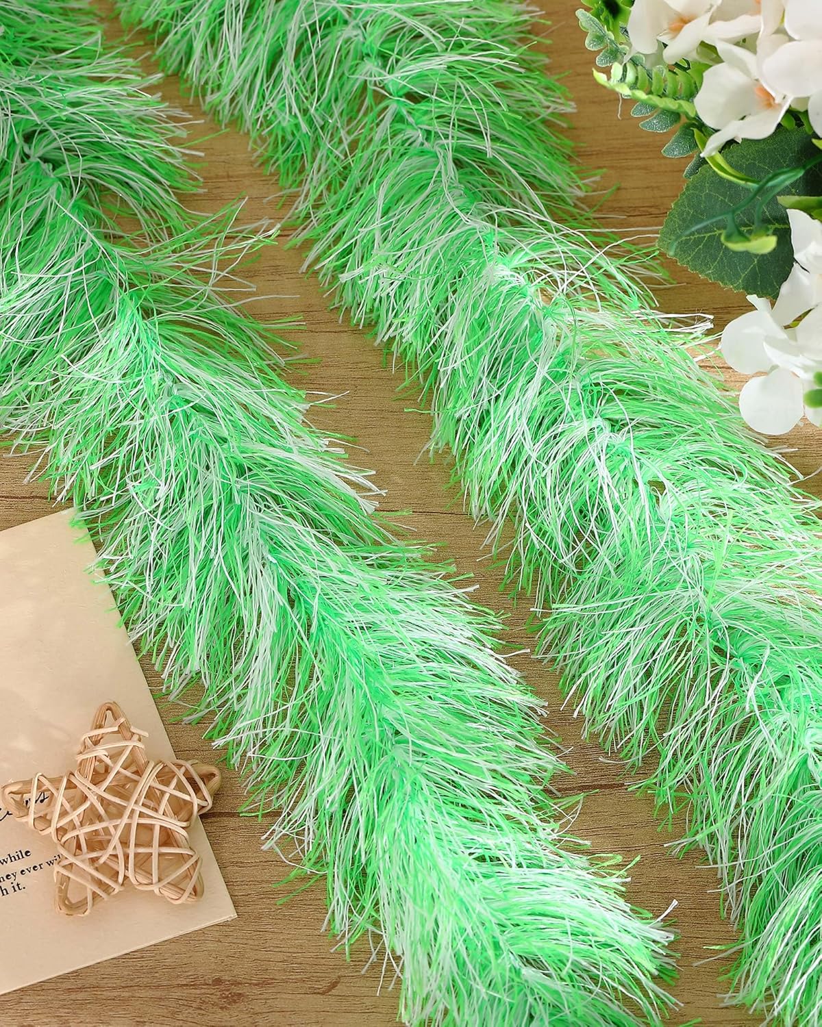 Jexine Feather Boas Bulk Artificial Fluffy Boas Decor for Wedding Costume Dress Tea Party Supplies - Image 2