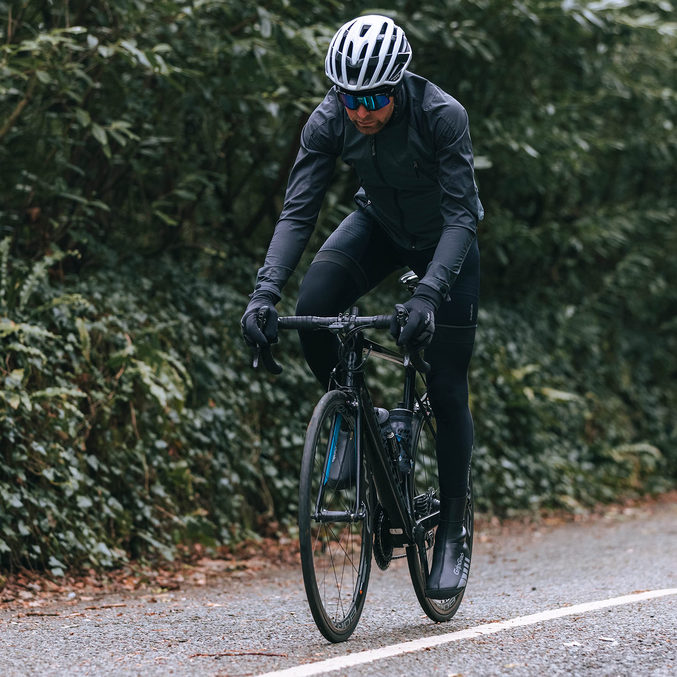 RaceThermo Waterproof Winter Road Cycling Shoe Covers Cold Weather Thermal