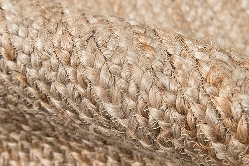 Miniatura 5 de Erin Gates by Momeni Westshore Waltham - Alfombra de yute marrón hecha a máquina, 5 pies x 7 pies 6 pulgadas (WESTSWES-1BRN5076)