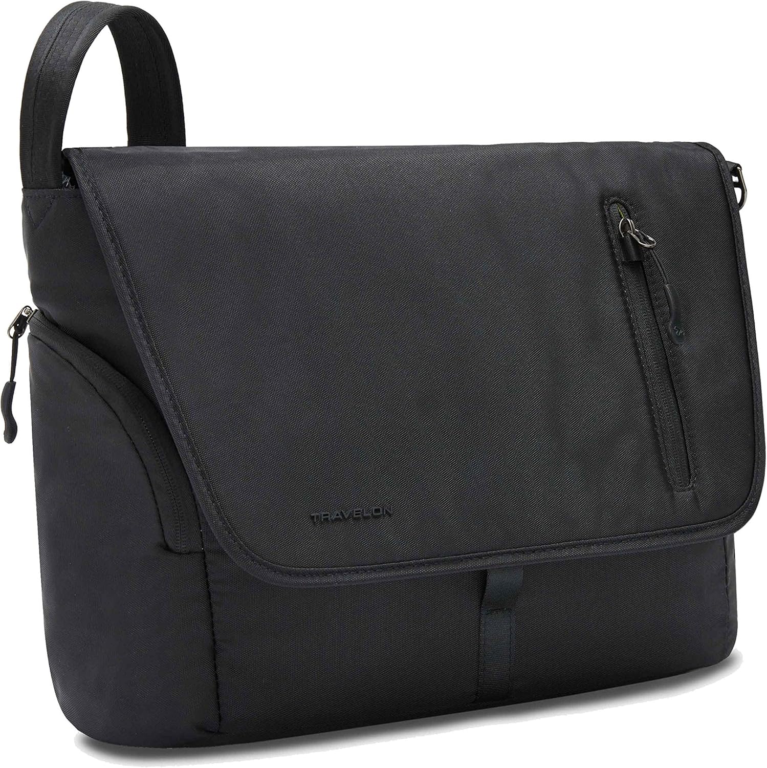  | Travelon: Urban - Anti-Theft Messenger Bag - Black | Messenger Bags