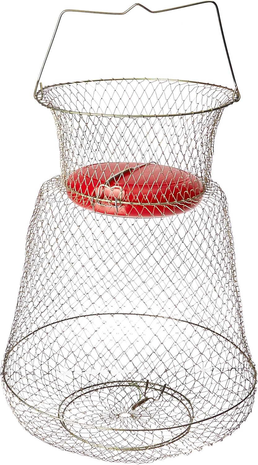 KUFA Floatable Galvanized Steel Wire Fish Basket