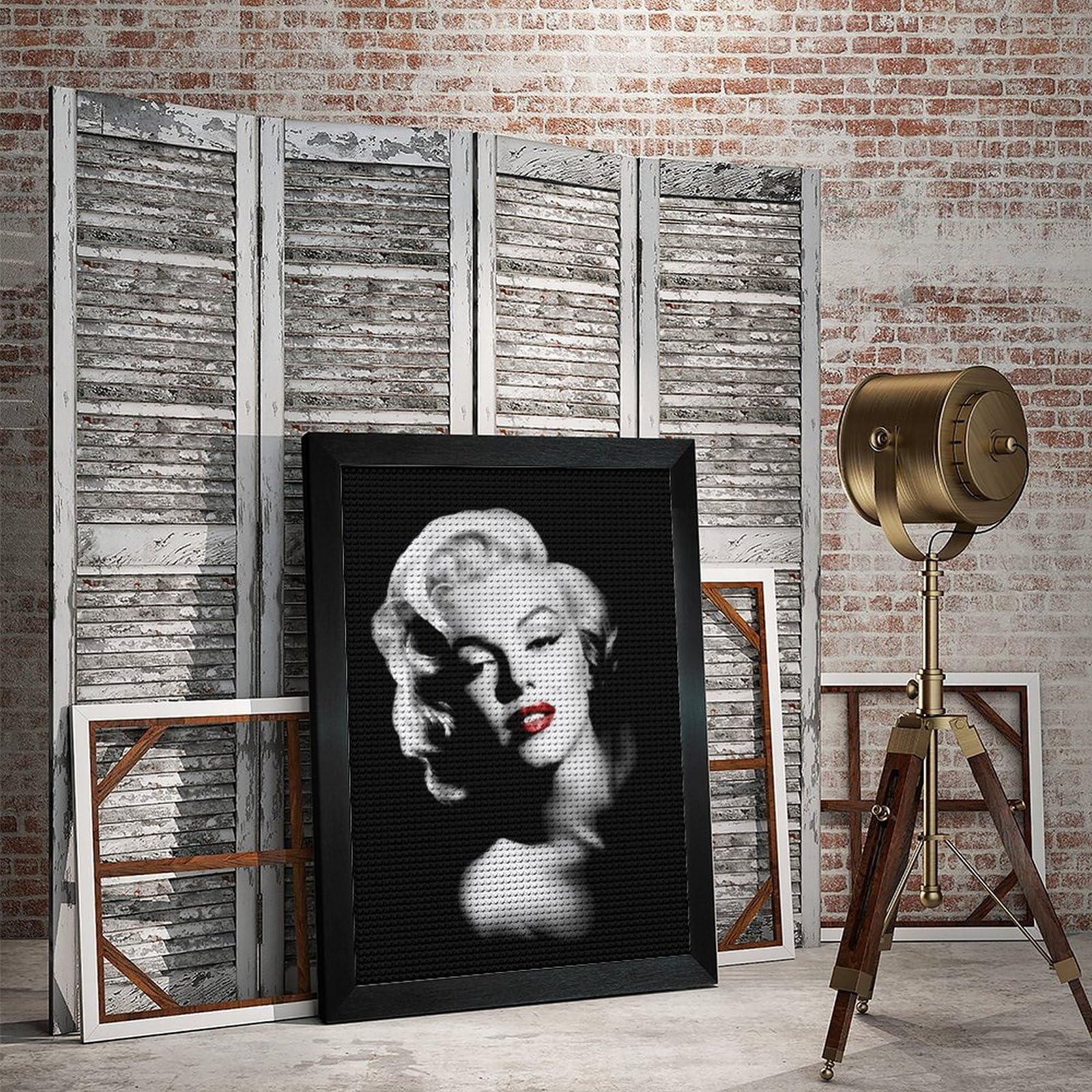 マリリン・モンロー ビーズコラージュアート 絵 画 Amazon | マリリンモンロー ダイヤモンドアート 5D ビーズアート