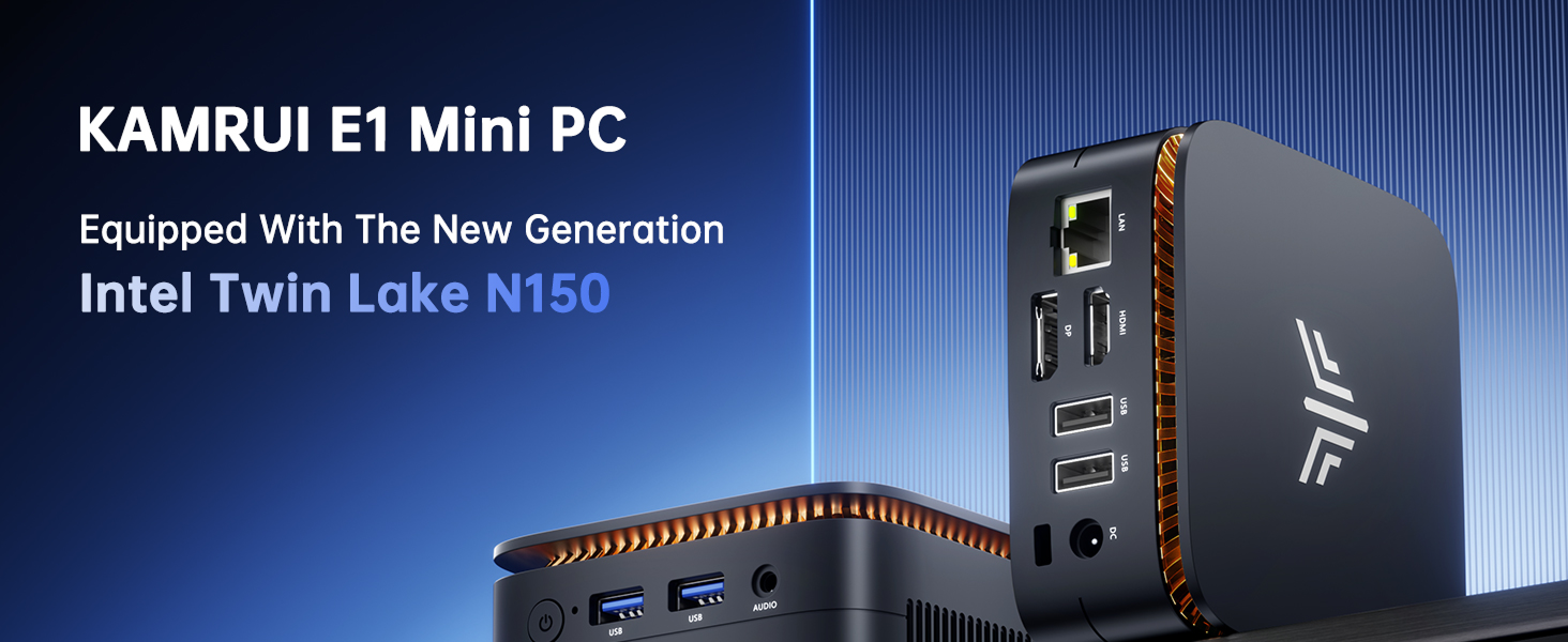 Amazon.com: KAMRUI Mini PC, Essenx E1 Desktop Computer N150