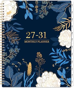 2027-2031 Monthly Planner - 5 Year Planner/Calendar 2027-2031, 11" x 9"