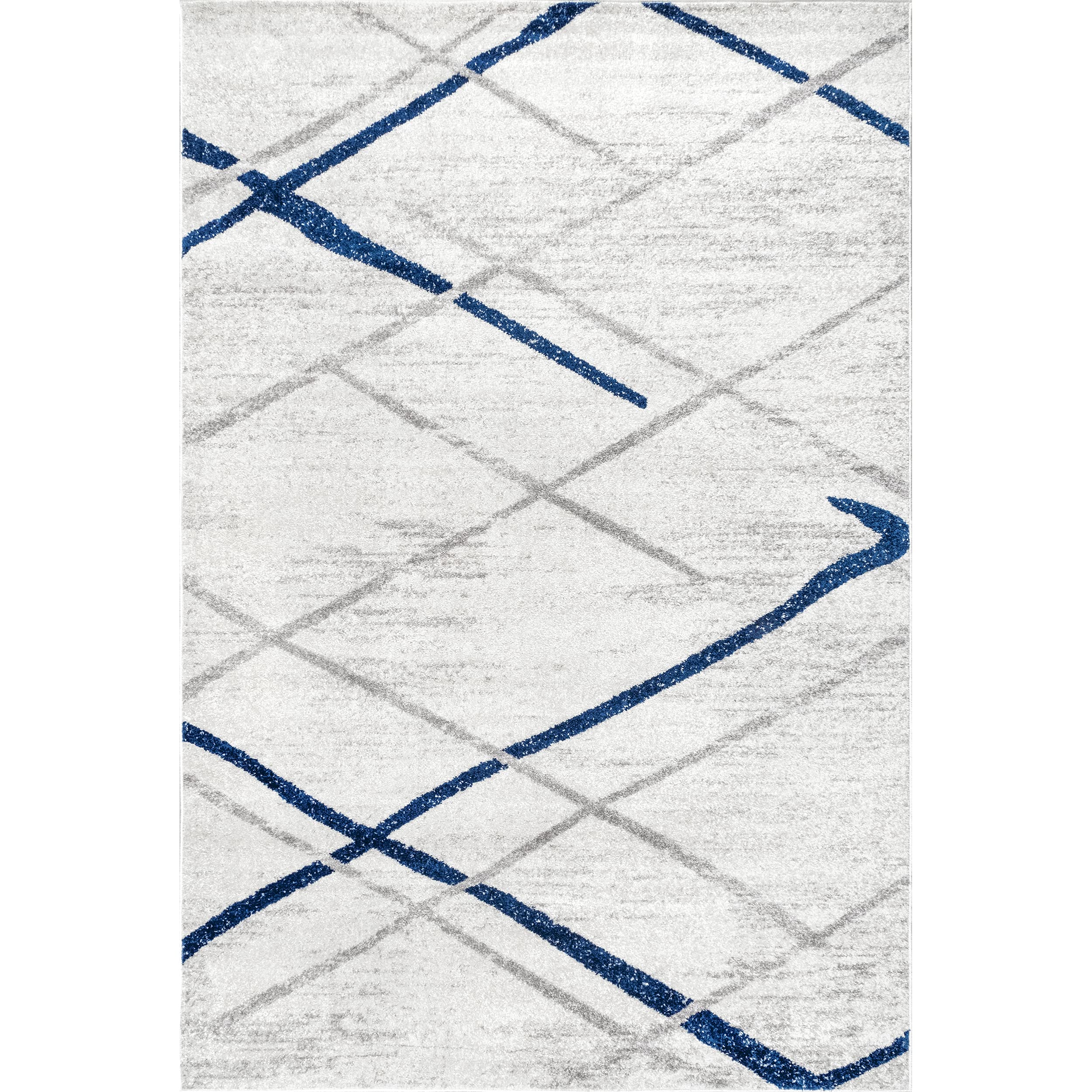 NuLOOM Thigpen Contemporary Area Rug, 5' x 8', Blue Grey