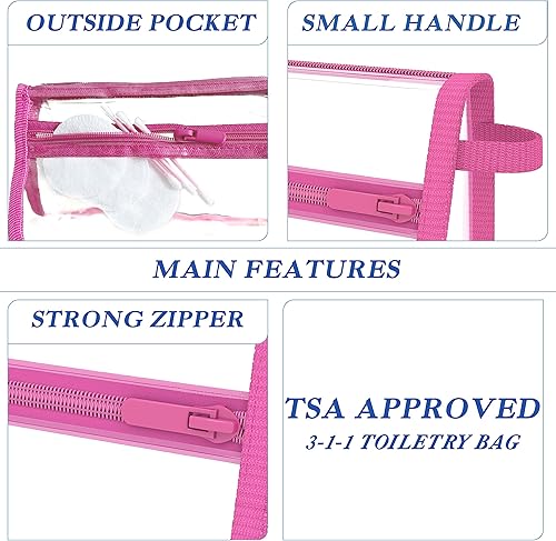 Miniatura 2 de Olanmark Neceser aprobado por la TSA 3112 Parent, Rosado, Neceser aprobado por la Tsa