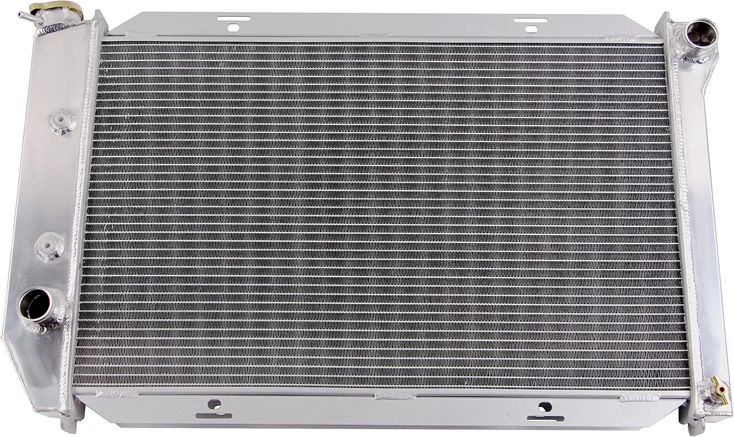 3 Row Aluminum Core Radiator For 1969-1973 Ford Mustang/Fairline/Torino Cougar Mark IV Models., 20inch H x 31 5/8inch W