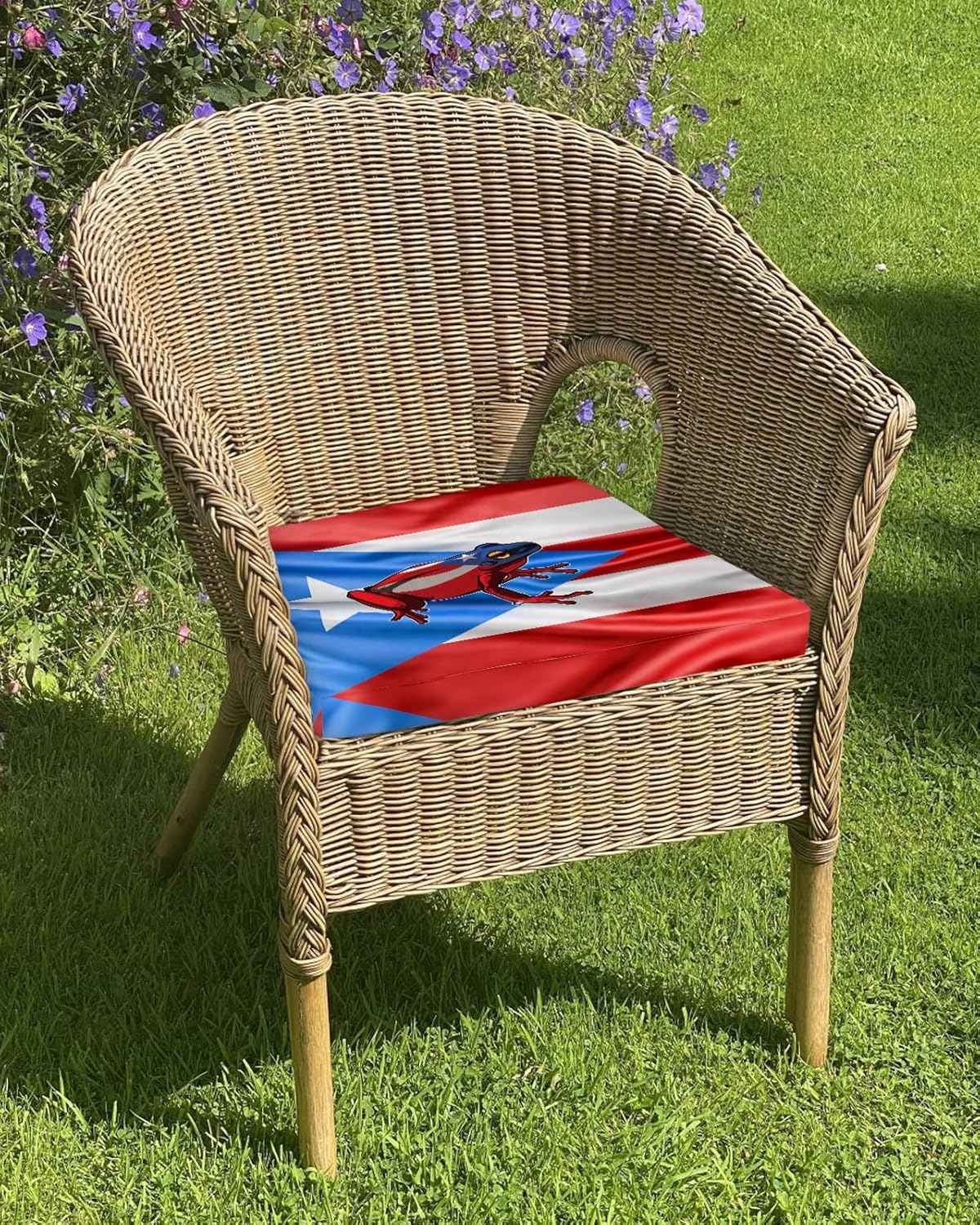 Indoor/Outdoor Waterproof Seat Cushion Cover, Puerto Rico