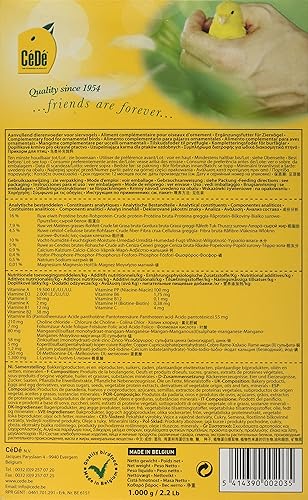 Miniatura 3 de Higgins Pet Food Cede Nestling Eggfood Color 2.2 lbs