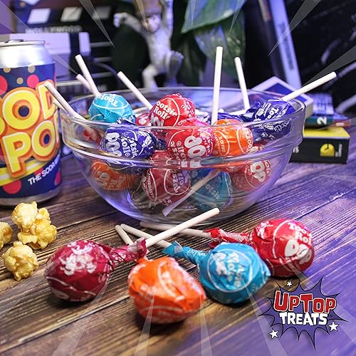 Miniatura 2 de Tootsie Roll Pops - Paletas Tootsie Pops originales de 1 libra a granel, ventosas de dulces de frutas sin grasa con un centro de rollo masticable
