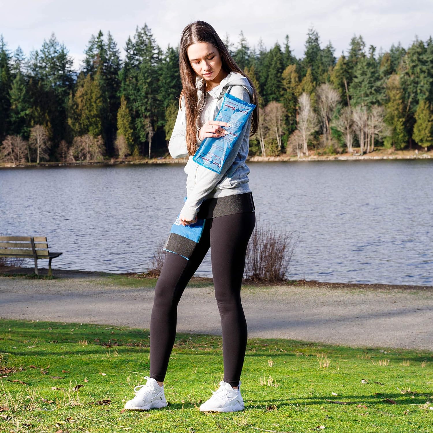 Soft Gel Hip Ice Wrap by Cool Relief (2 Removeable Inserts)