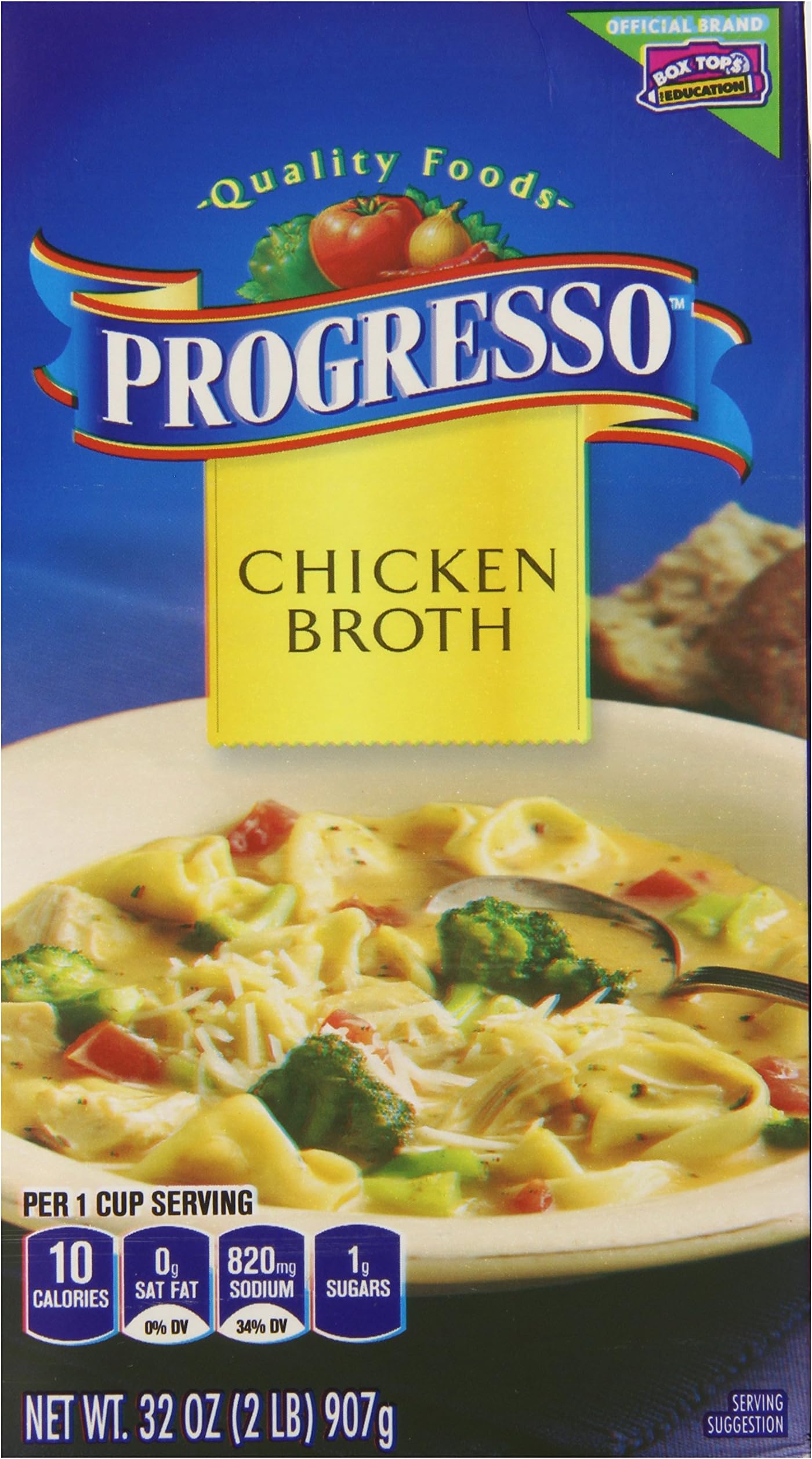 ProgressoOriginal Chicken Broth , 32-Ounce (Pack of 6)