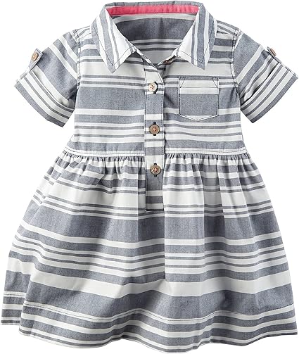 baby striped dress