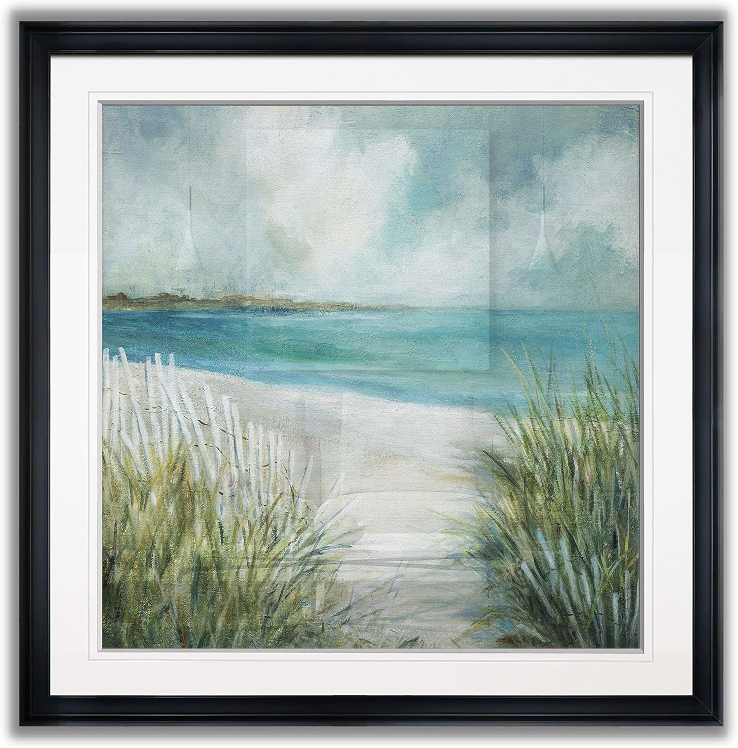 Renditions Gallery Coastal Fences with Grass Beach Pathway