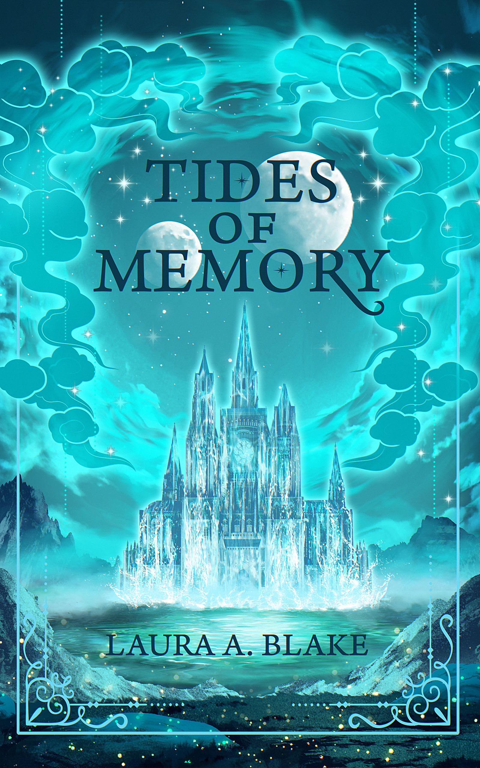 Cover of Tides of Memory: : An Epic Fantasy Romance (The Shattered Sky Saga Book 2)