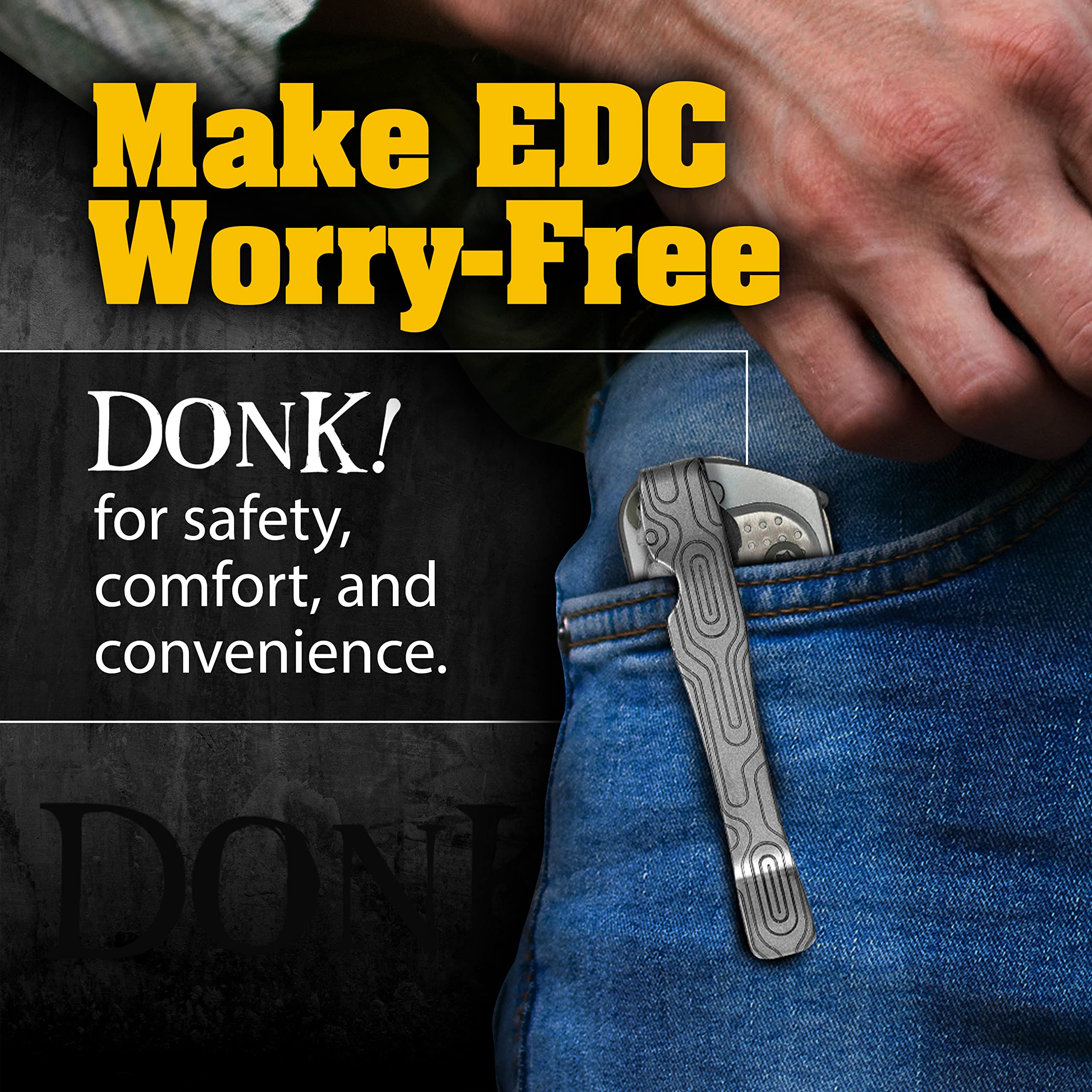 Donk! Titanium Pocket Clip for Leatherman Tools -6 Donk! Titanium Pocket Clip for Leatherman Tools -6