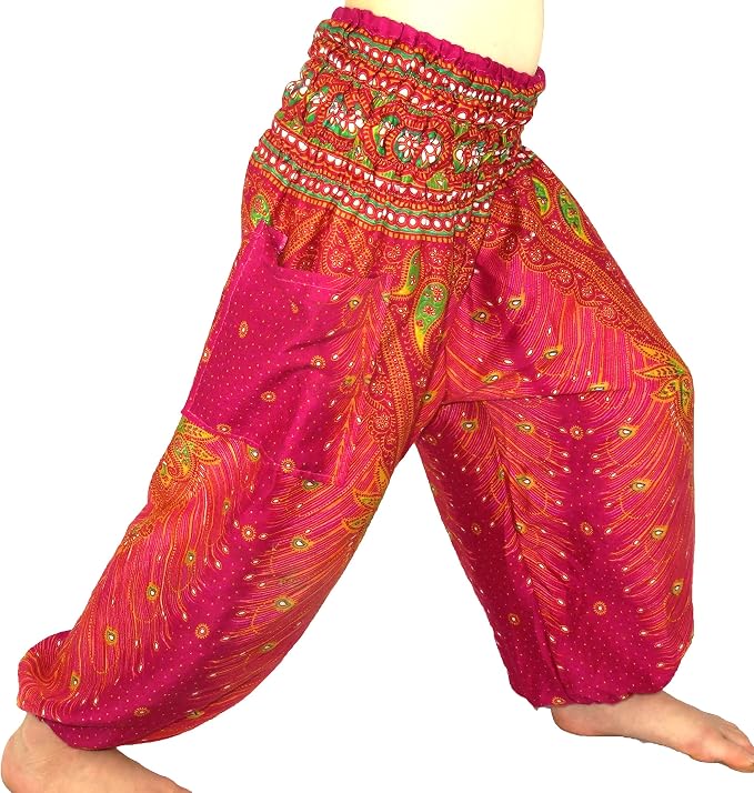 Sarouel - Pantaloni etnici per bambini, 3/4 anni : Amazon.it: Moda