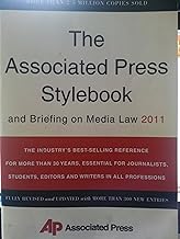The Associated Press Stylebook and Briefing on Media Law 2011
