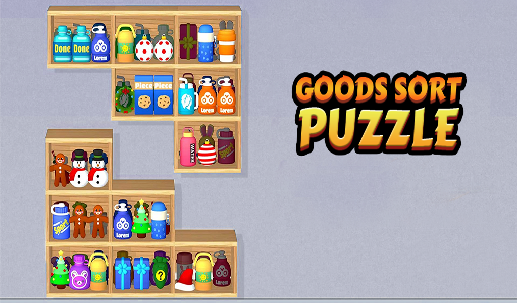 Goods Sort Puzzle Games - Goods Match Games 2024 - Triple Match 3D ...