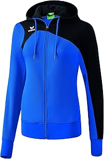Erima Women CLUB 1900 2.0 Tracksuit Top with Hood, Womens, Club 1900 2.0 Trainingsjacke mit Kapuze