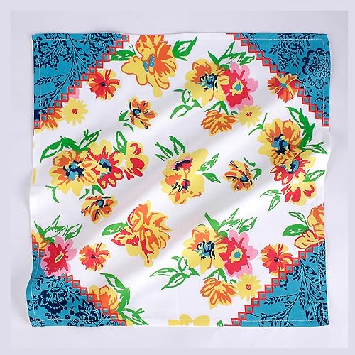 Miniatura 5 de Juego de 12 servilletas de tela de mezcla de lino y algodón, perfectas para fiestas, cenas, bodas, cócteles, Navidad, servilletas de tela de 20 x 20