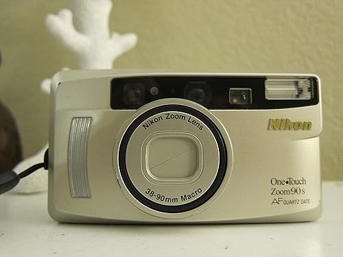 Nikon Cámara One Touch 90s QD Zoom Date 1.378 in