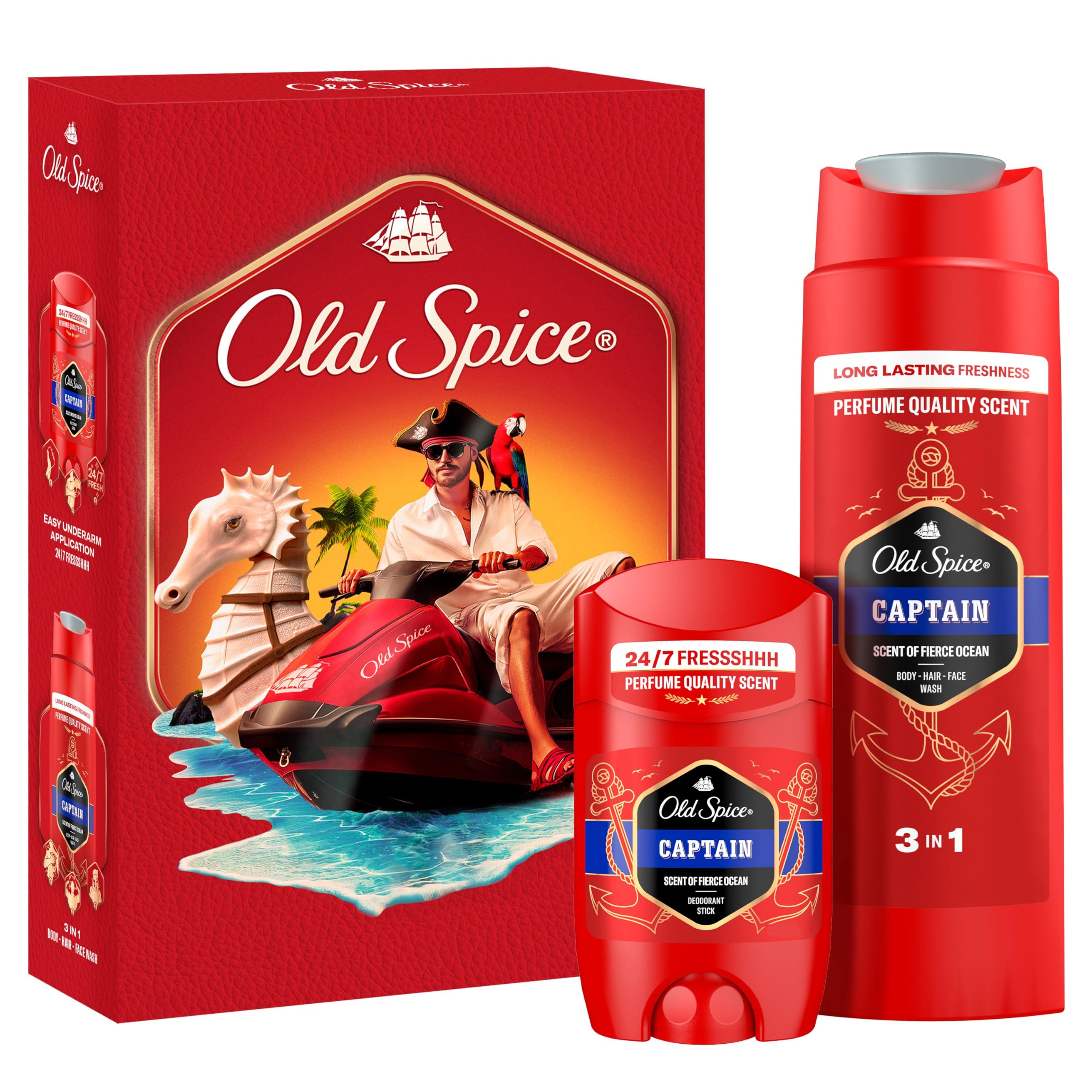 Old Spice Captain Gift Set