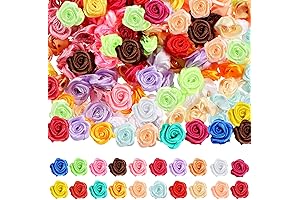 Exquisite Mini Satin Ribbon Flowers