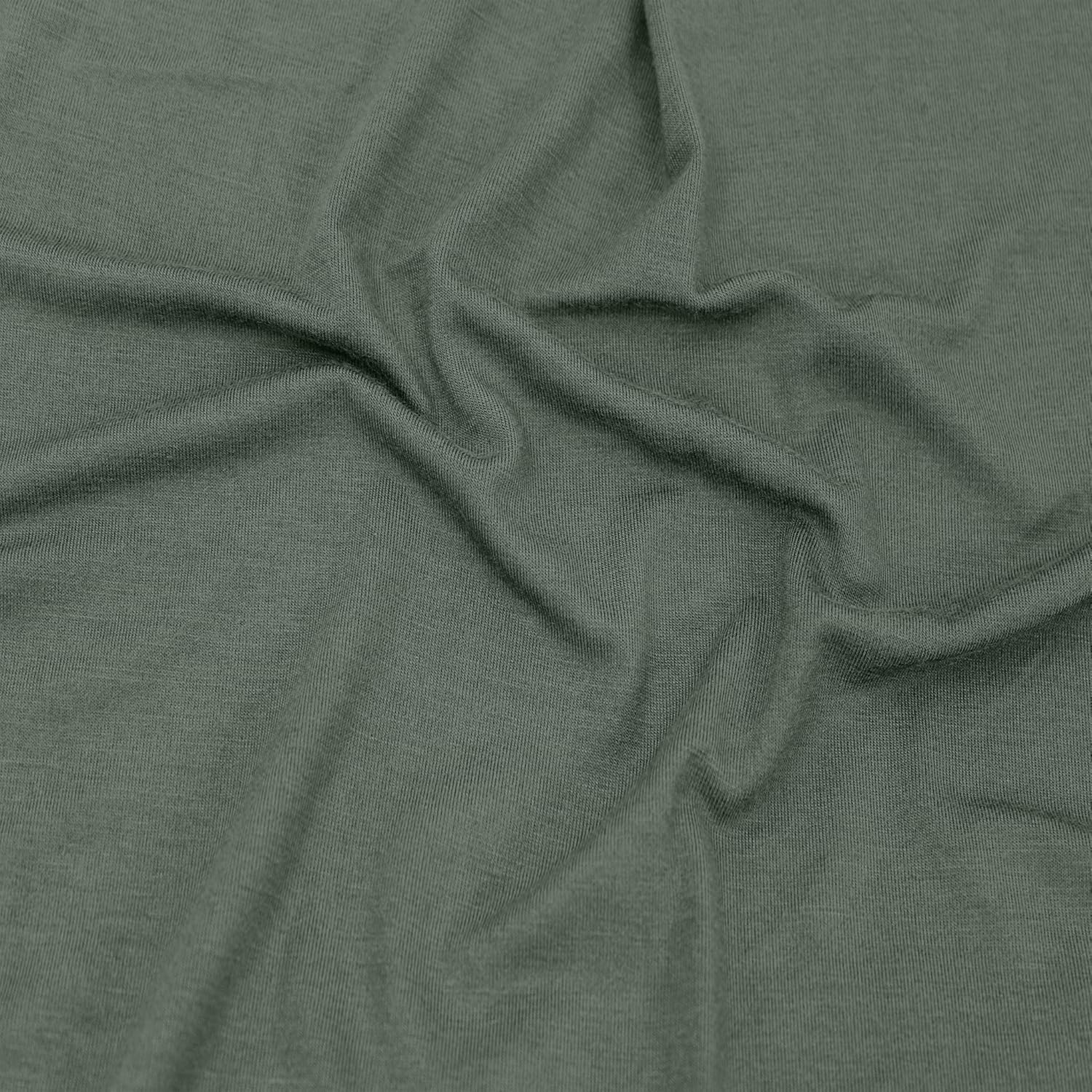 60" Wide Rayon Spandex Jersey Knit Fabric by The Yard - 4-Way Stretch, 200GSM, Medium Weight -Soft & Breathable - Apparel, Accessories, Maternity & Decorations