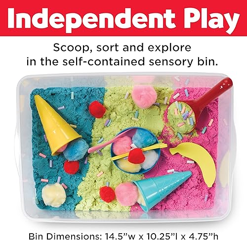 Miniatura 68 de Creativity for Kids Cubo sensorial: juego de zona de construcción - Actividades de aprendizaje preescolar, juguetes de excavadora para niños de 3 a