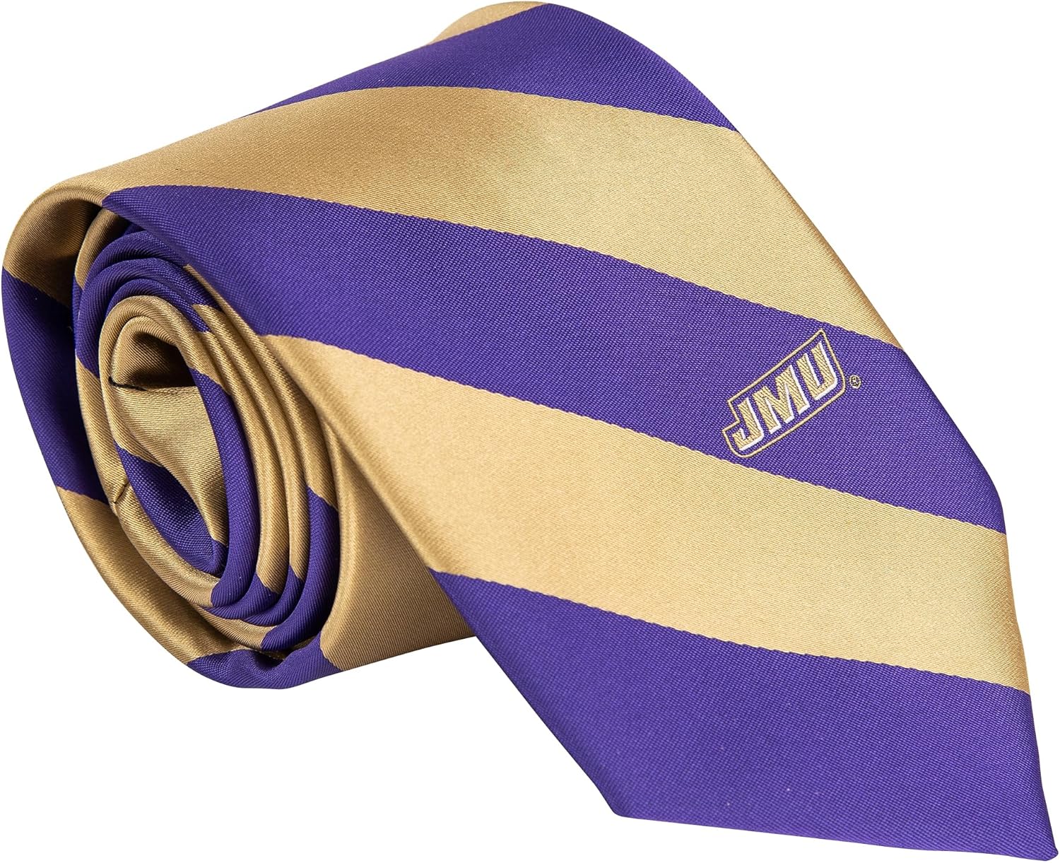 Desert Cactus James Madison University Neck Tie JMU Dukes 100% Polyester Necktie with Logo, Officially Licensed