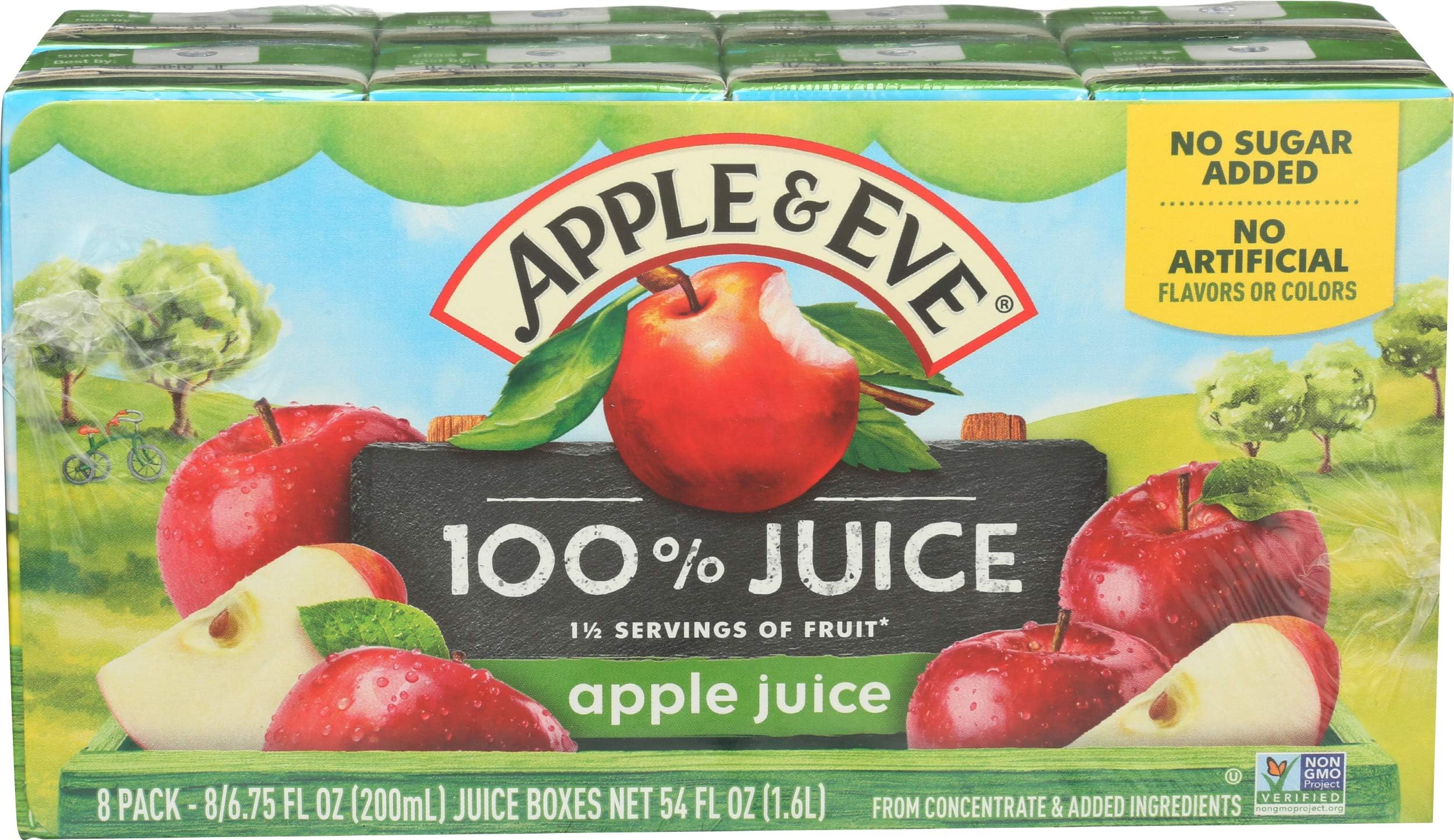 Apple & Eve, Apple Juice, 6.75 Fl Oz, 8 Pack