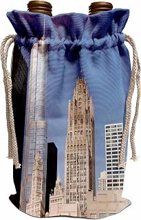 Wine Bag - USA, Illinois, Chicago, Tribune Tower - US14 CMI0044 - Cindy Miller Hopkins Chicago