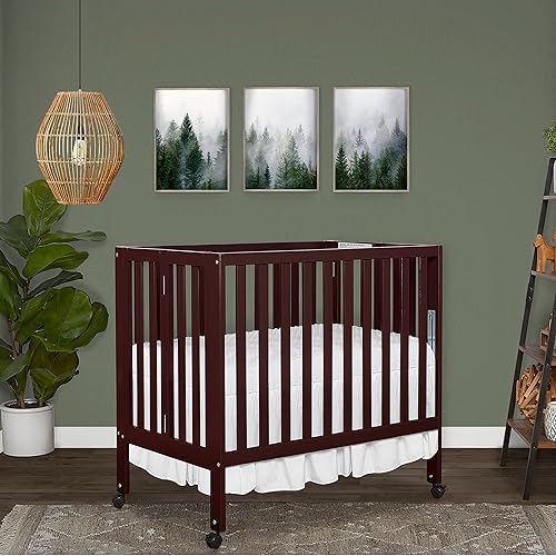 Miniatura 6 de Jett Cuna plegable de tamaño no completo I Ruedas extraíbles I Modern Nursey I Soporte de colchón ajustable I Sistema de plegado patentado Incluí