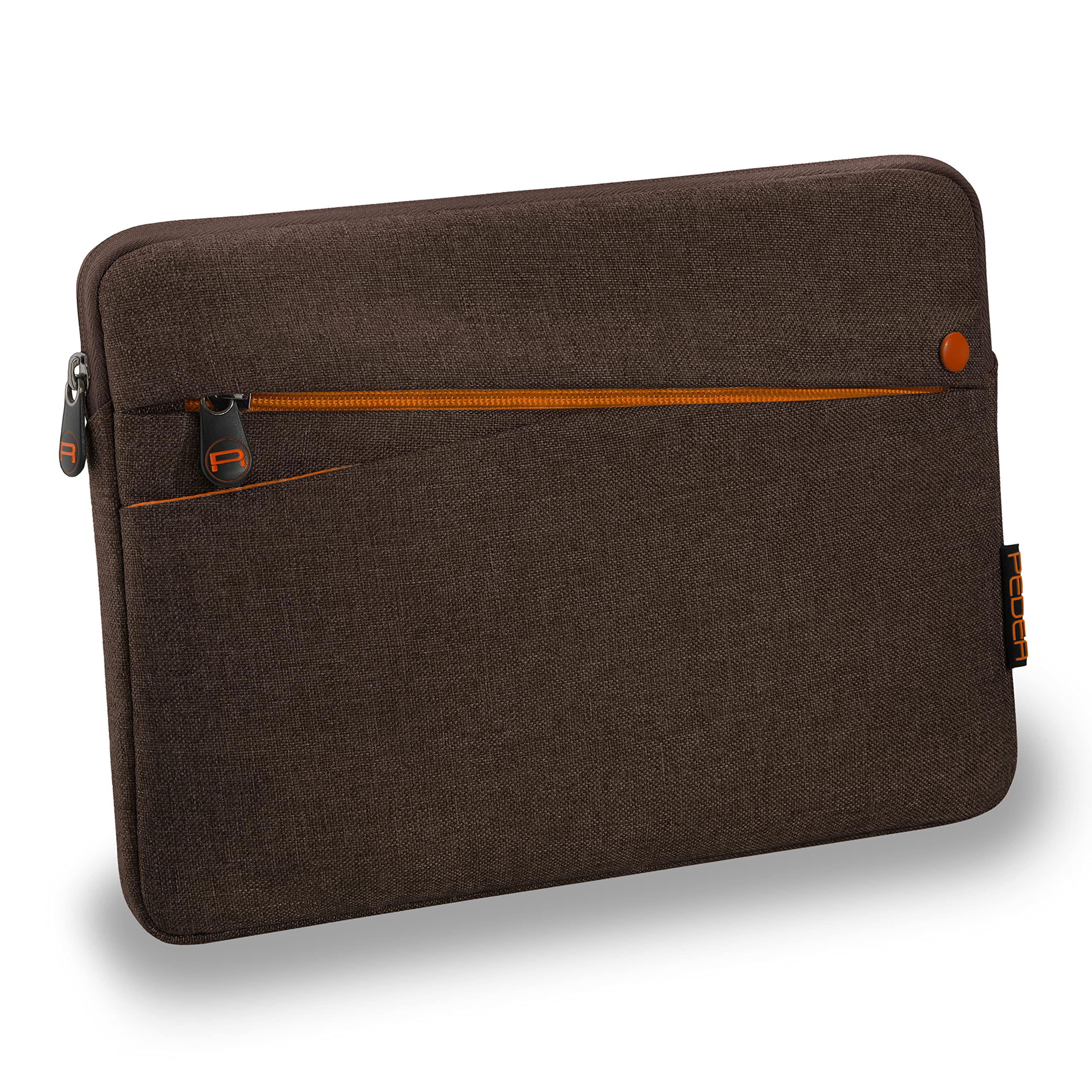 PEDEA Tablet PC Case "Fashion" for 10.1-11 inch screens (25.6-27.96 cm); protective case/cover with accessory pocket, brown