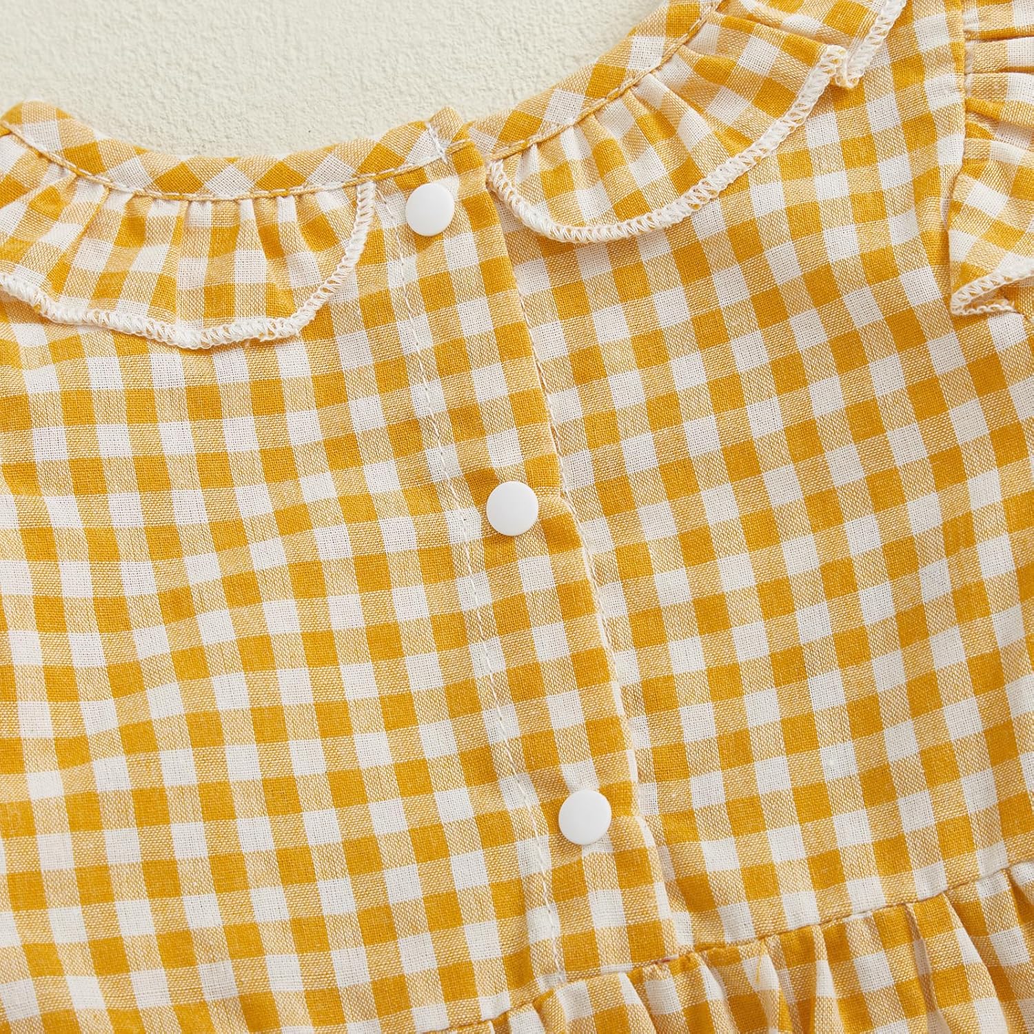 MoZiKQin Baby Girl St Patricks Day Outfit Shamrock Bubble Romper Long Sleeve Clover Onesie Jumpsuit Irish Baby Clothes - Image 5