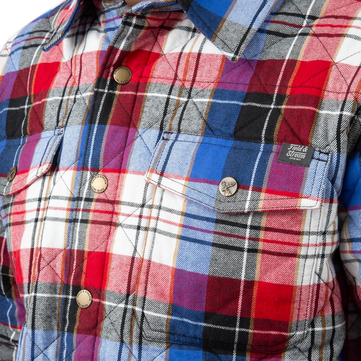 Field & Stream mens Tinkhamtown Quited Shirt Jacket