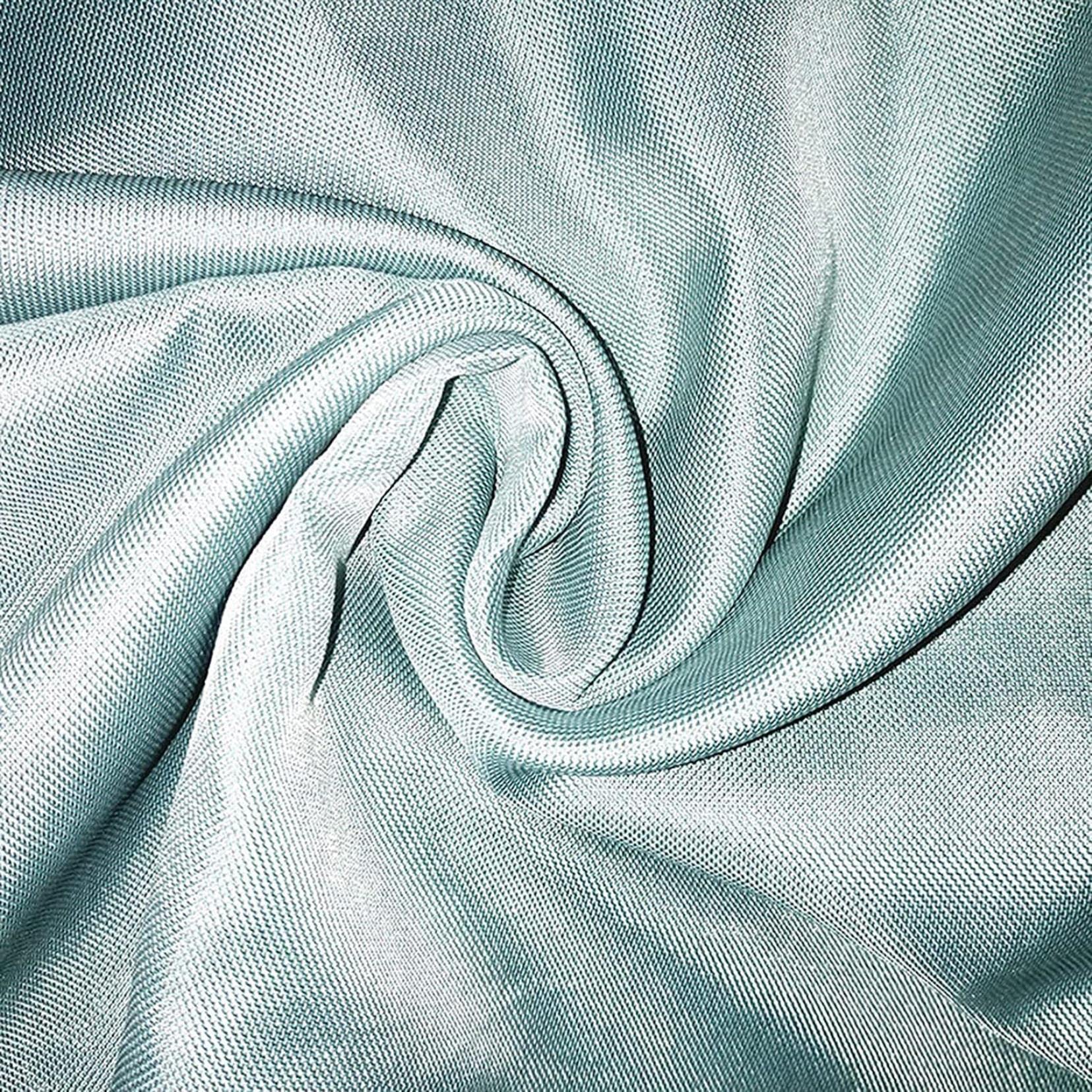 UZOURI Radiation protection suit, 150X66CM Anti Radiation Fabric for Clothing Silver Fiber Faraday Shielding Cloth EMF EMI RF RFID Signal Blocking Conductive Protection Material Washable